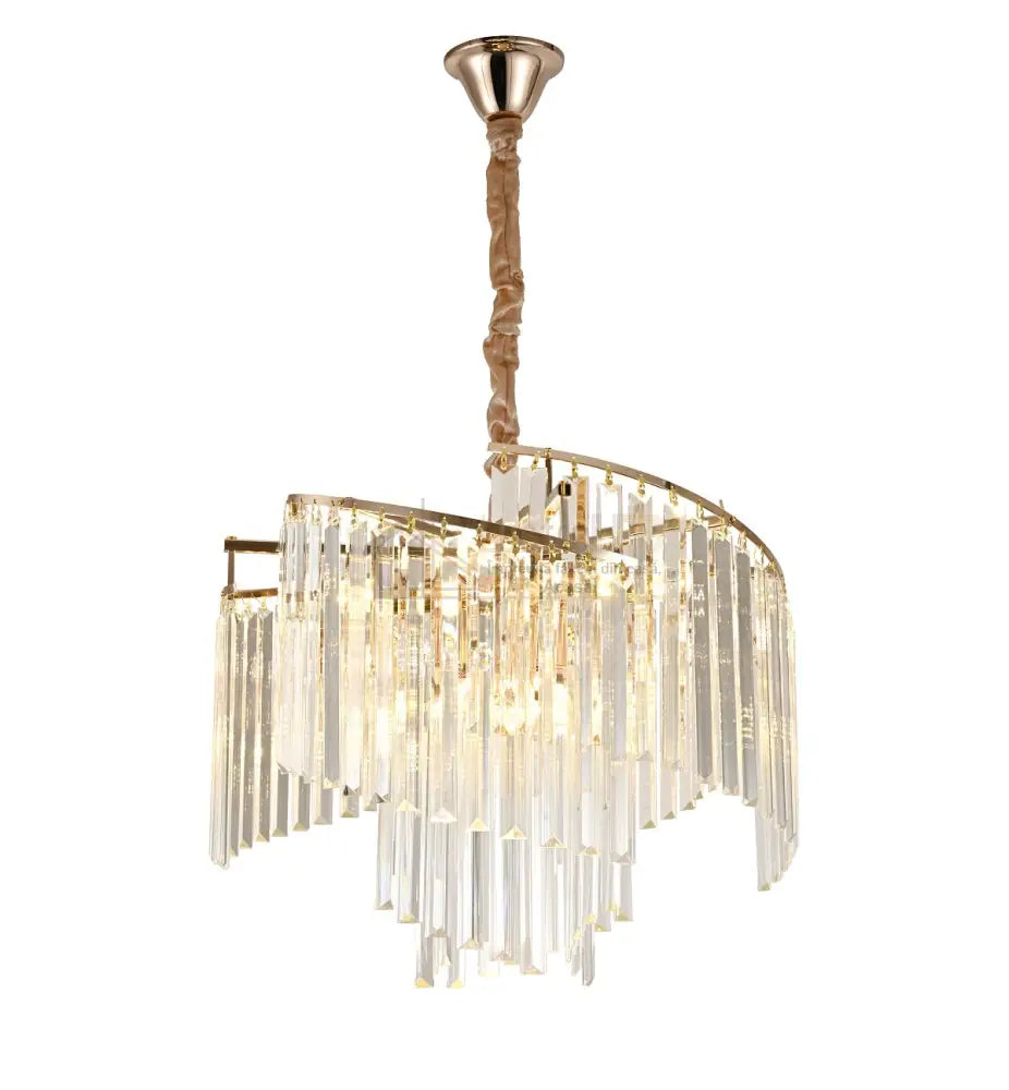 Candelabru Cristal Milano Gold Chandeliers Crystal