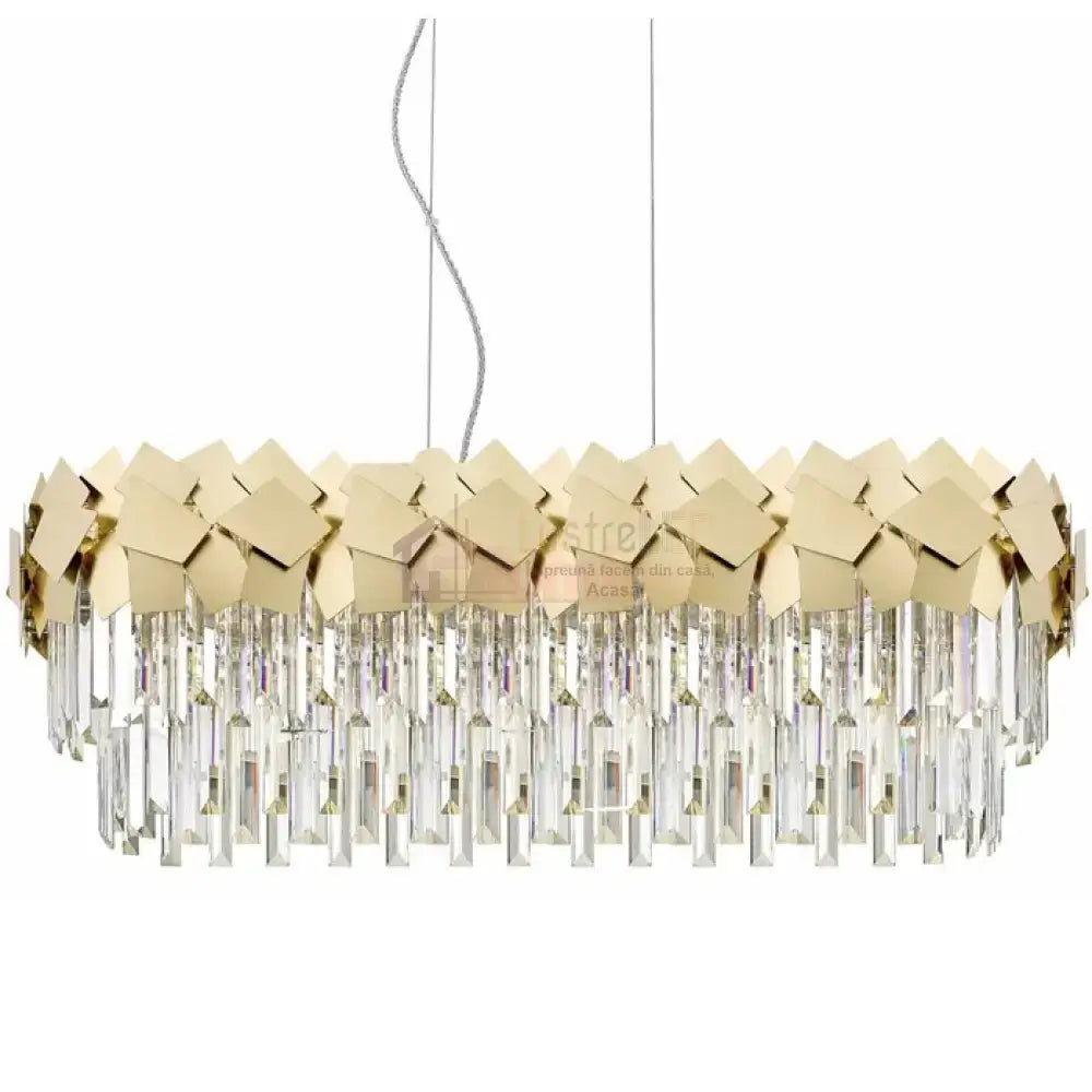 Candelabru Cristal Modern Troy 80X30Cm Chandeliers Crystal