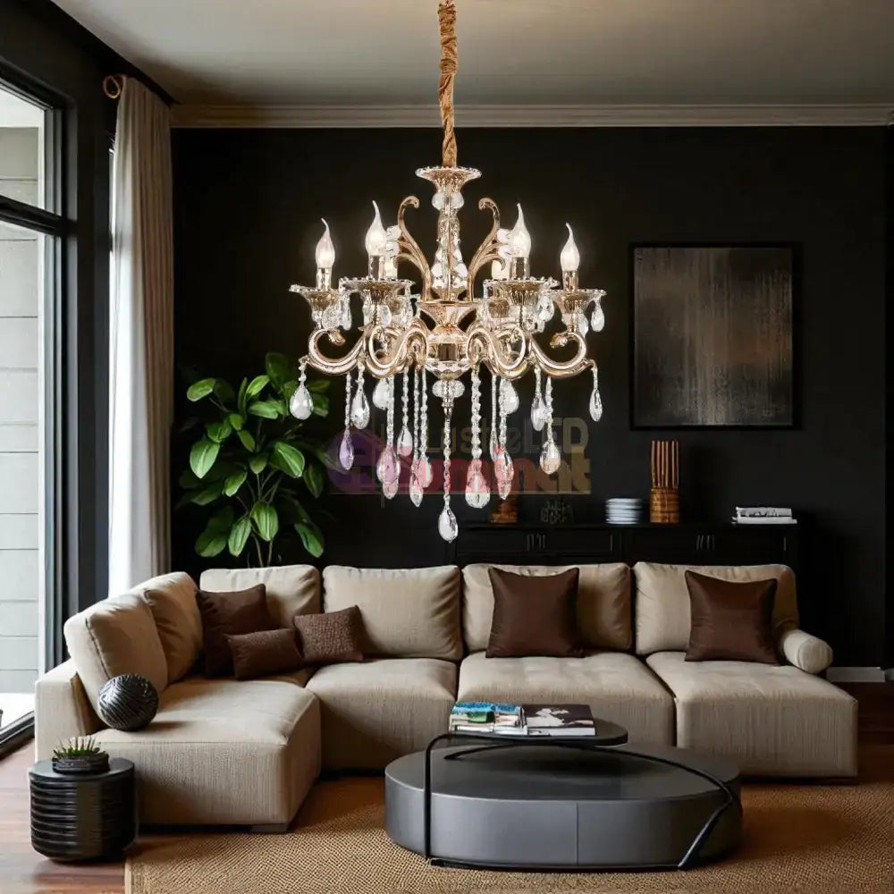 Candelabru 2325 Neoclasic Gold lustreled.ro