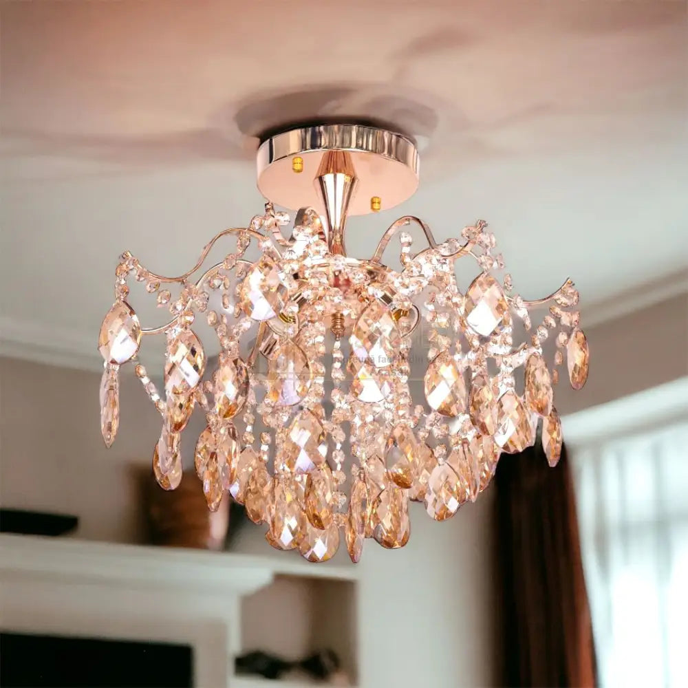 Candelabru Cristal Paris Gold Chandeliers Crystal