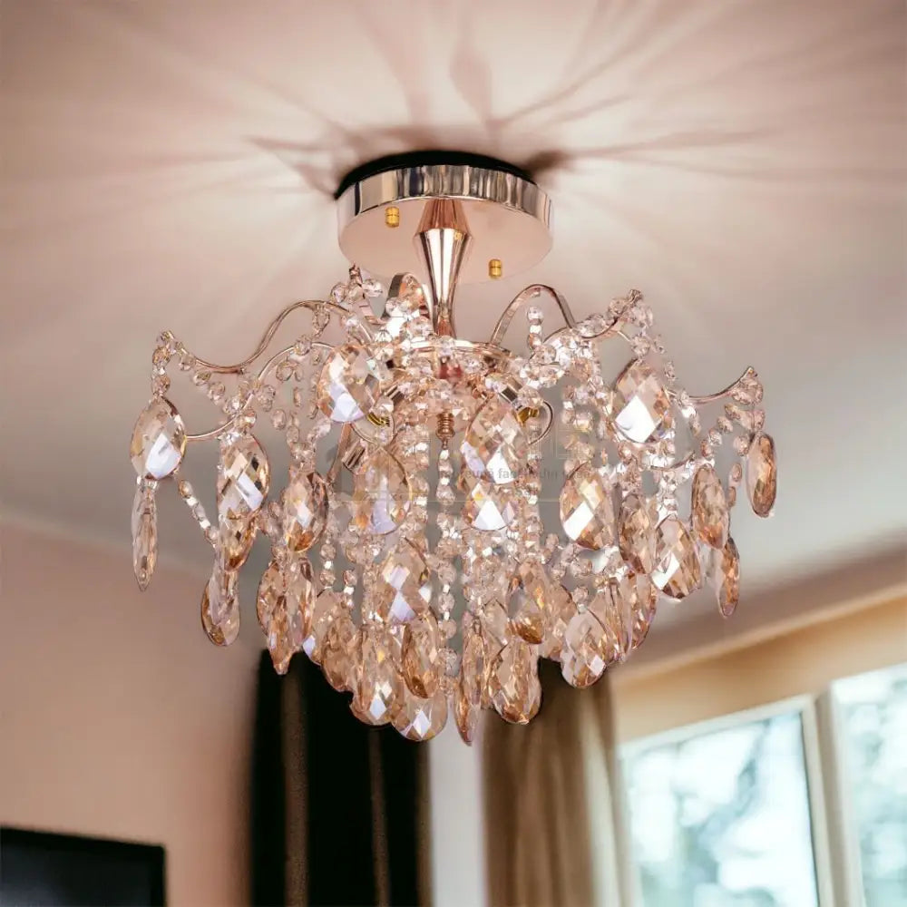 Candelabru Cristal Paris Gold Chandeliers Crystal