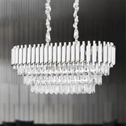 Candelabru Cristal Silver Panther 800X300Mm Chandeliers