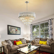 Candelabru Cristal Silver Panther 500mm