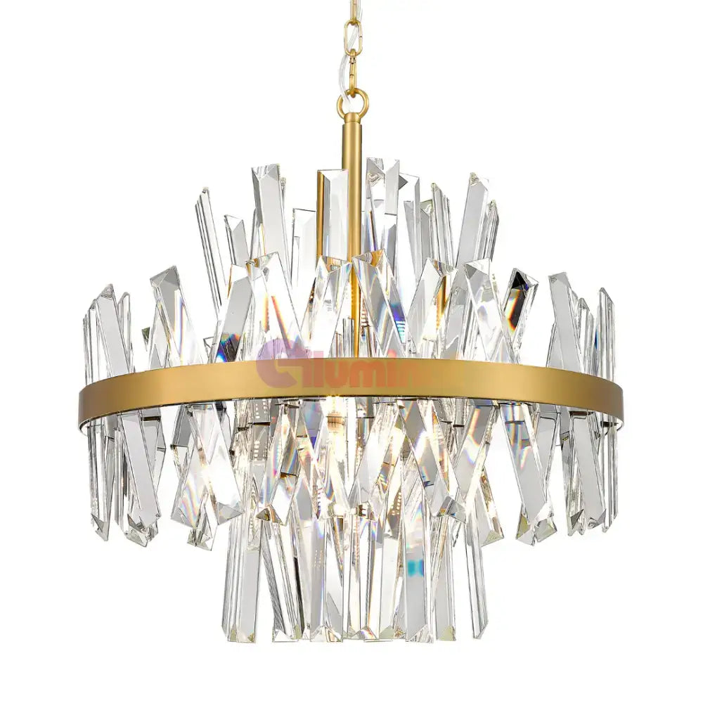 Candelabru Cristal Suspendat Luxury CONSTANTINOPOLE Premium 50cm lustreled.ro
