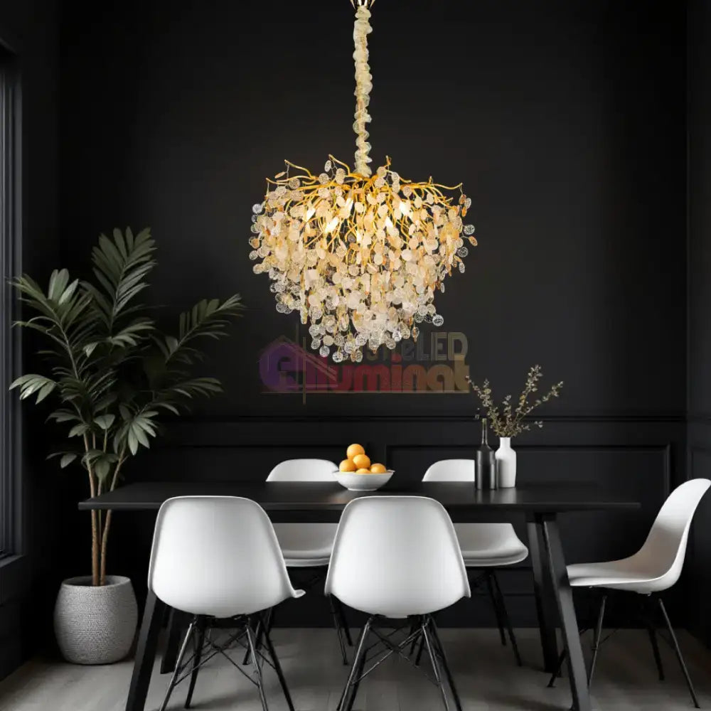 Candelabru Crystal Bloom 30CM D061/300 lustreled.ro
