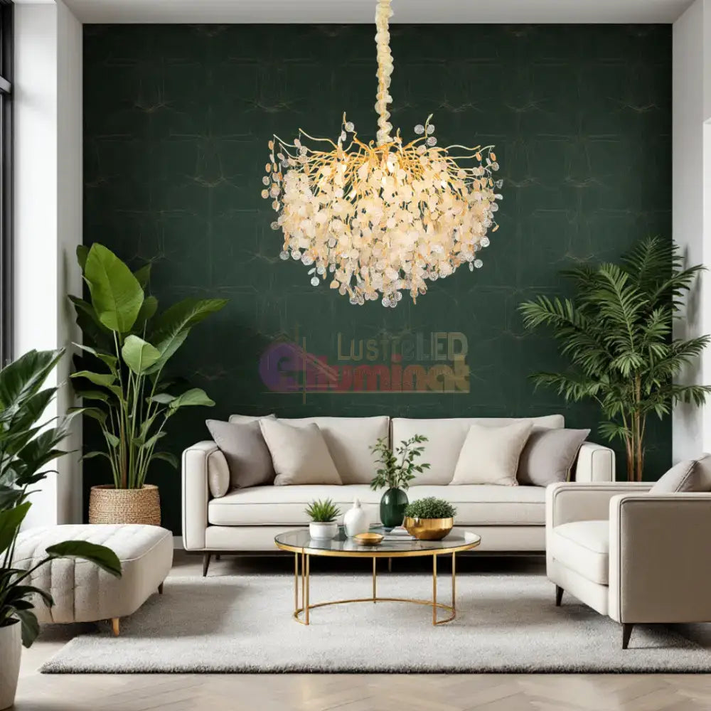 Candelabru Crystal Bloom 40CM D061/400 lustreled.ro