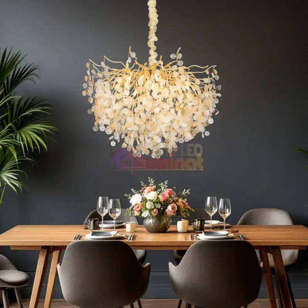 Candelabru Crystal Bloom 40CM D061/400 lustreled.ro