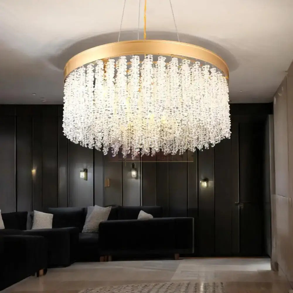 Candelabru Crystal PADOVA Golden Chandeliers Crystal