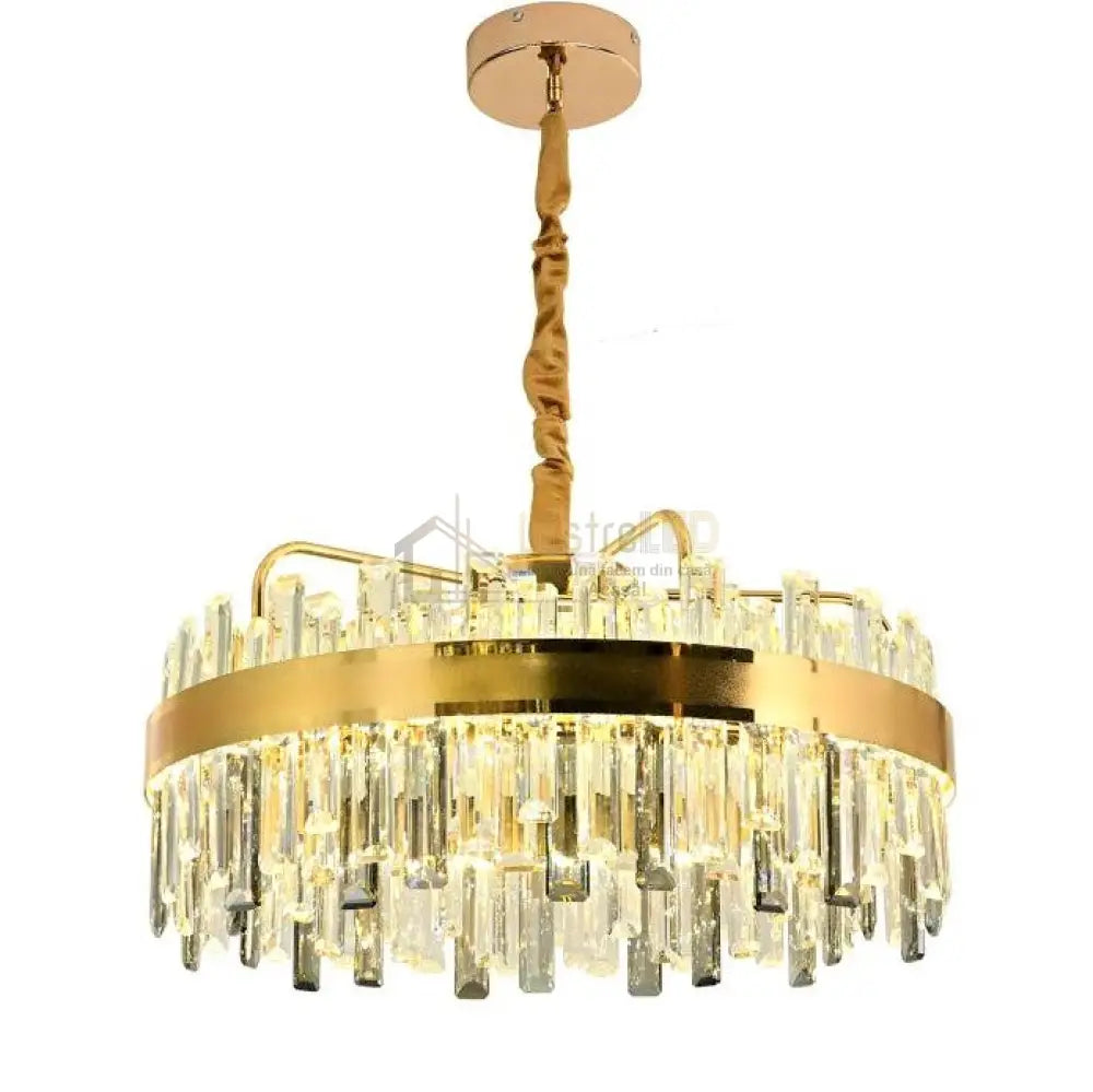 Candelabru Led 150W Cristal Milan 600Mm Telecomanda