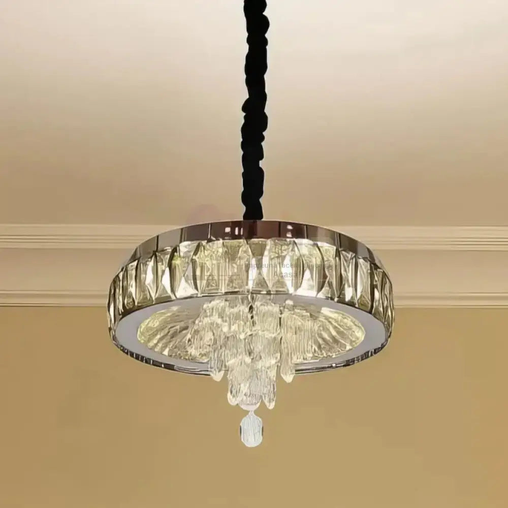 Candelabru LED Axon Cristal 30cm SIlver 52w ARGINTIE / CRISTAL Chandeliers Crystal