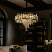 Candelabru LED Axon Cristal 30cm SIlver 52w ARGINTIE / CRISTAL Chandeliers Crystal