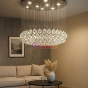 Candelabru LED Cristal Blinx 5x9W Silver ARGINTIE / CRISTAL Chandeliers Crystal