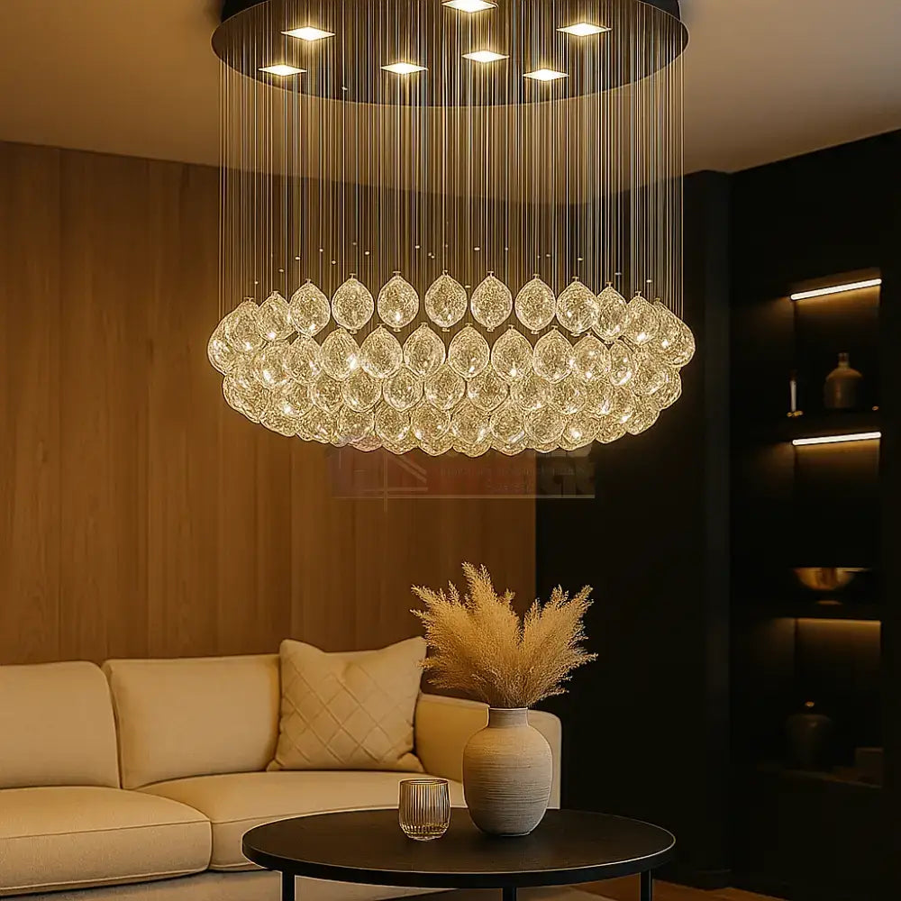 Candelabru LED Cristal Blinx 5x9W Silver ARGINTIE / CRISTAL Chandeliers Crystal
