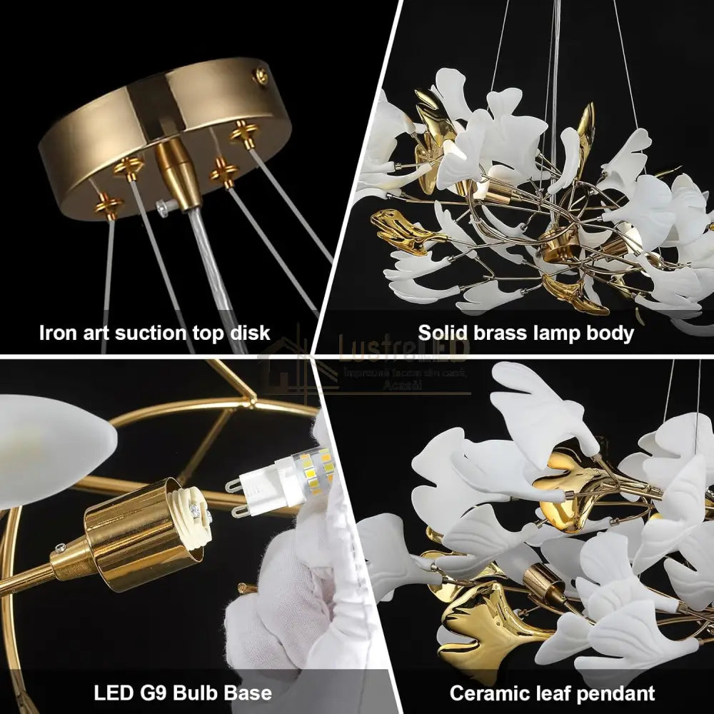 Candelabru LUXURY Golden VALERY 120x40cm lustreled.ro