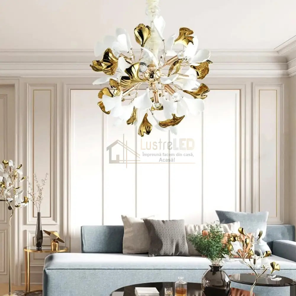 Candelabru LUXURY Golden VALERY 80cm lustreled.ro