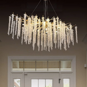 Candelabru Cristal LUXURY Golden Willow 150X45 CM