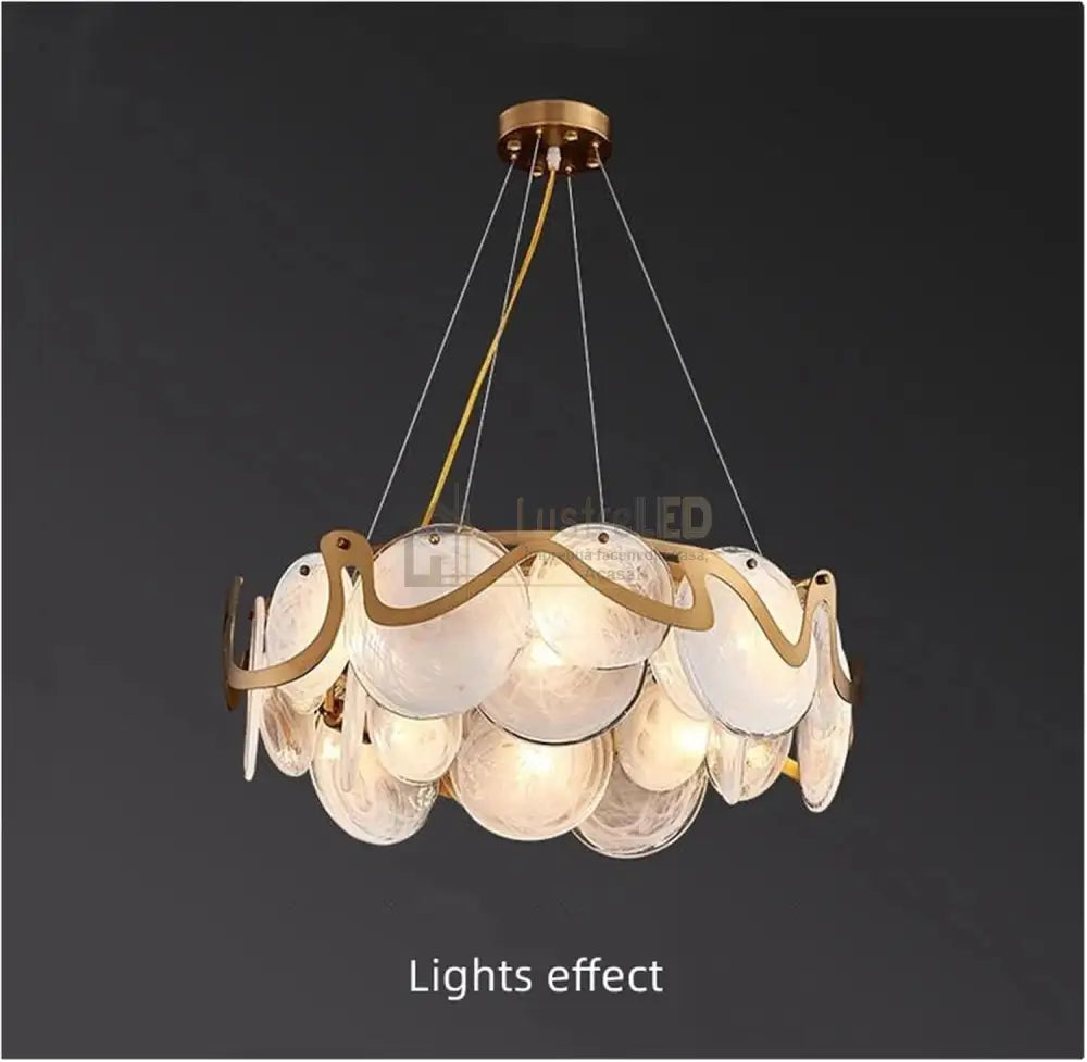 Candelabru MESO Gold Ø40CM Chandeliers Crystal