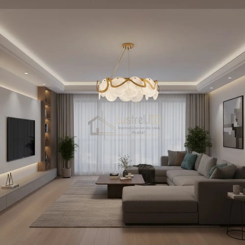 Candelabru MESO Gold Ø40CM Chandeliers Crystal