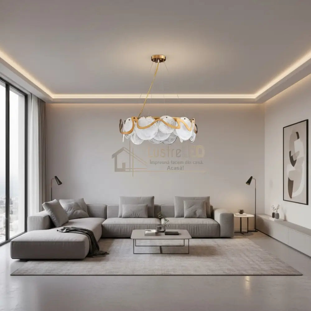 Candelabru MESO Gold Ø40CM Chandeliers Crystal