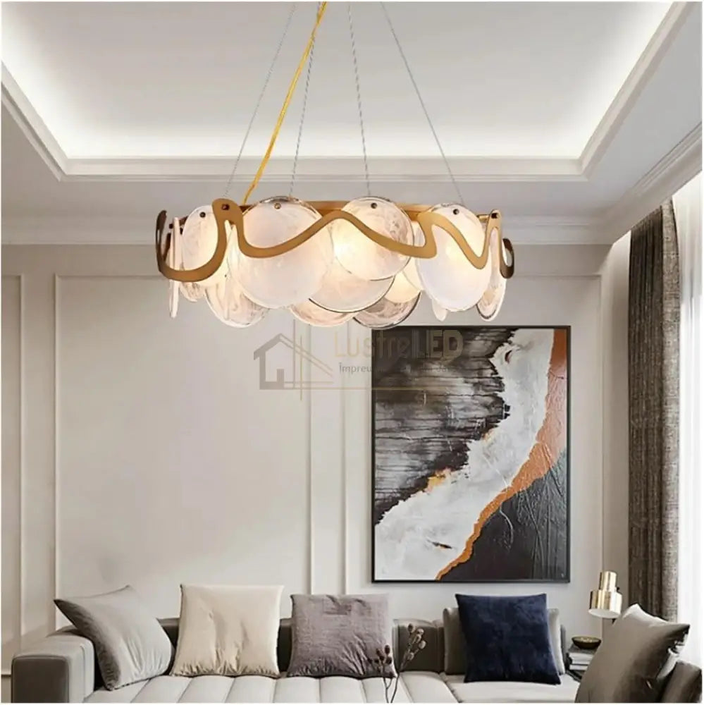 Candelabru MESO Gold Ø60CM Chandeliers Crystal