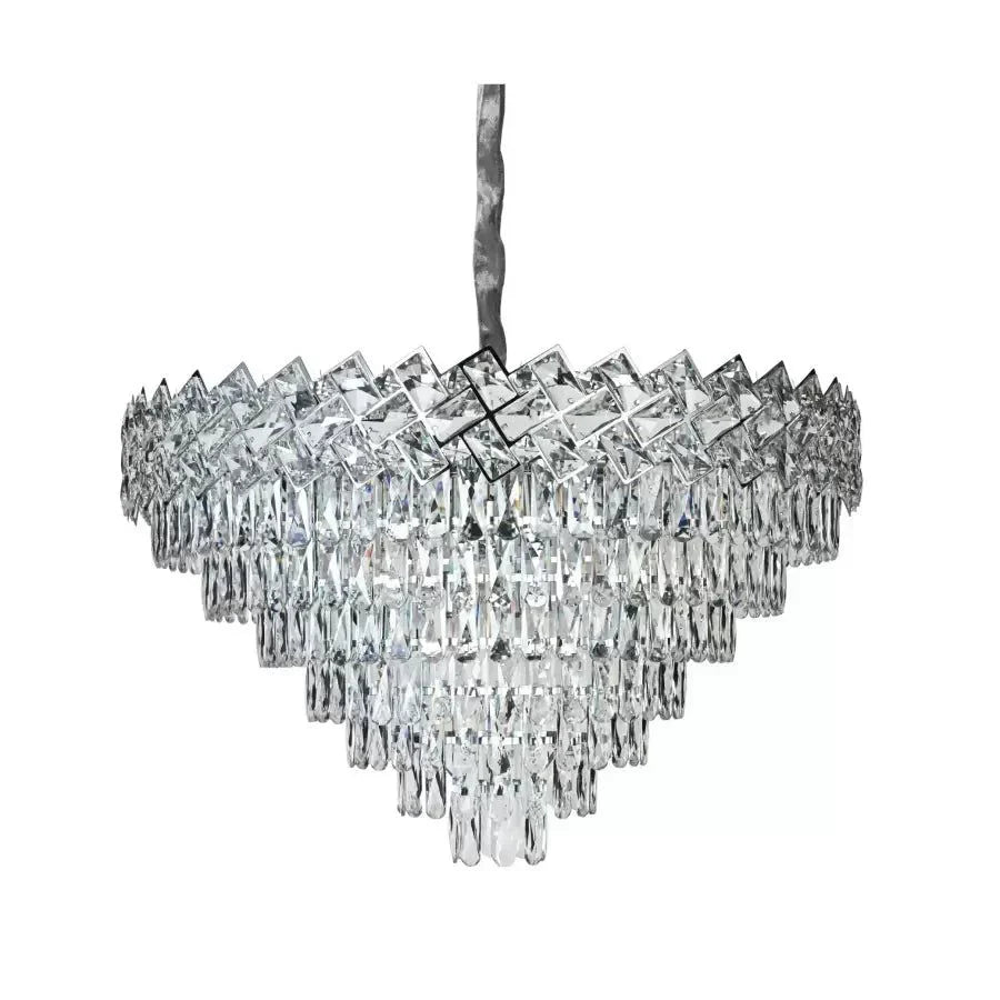 Candelabru Cristal MALLI Silver ⌀80CM