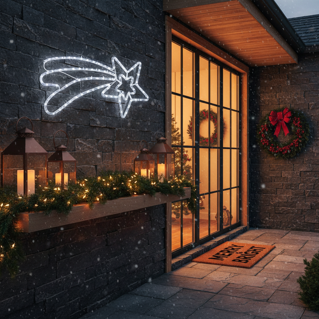 Cometa Decorativa LED Starfell 20W 75x35cm IP44