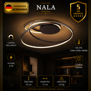 Lustra LED Premium Nala Black Echivalent 700W