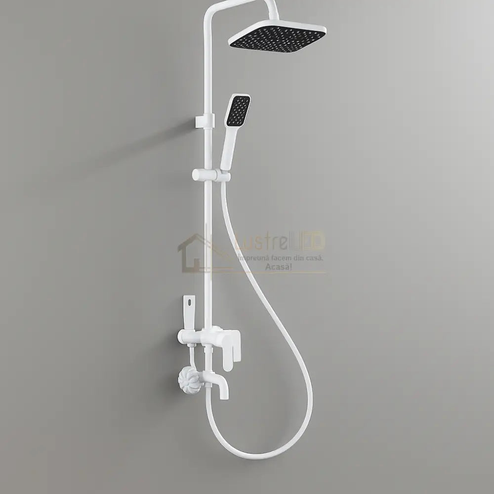 Coloana de Dus Alb Mat Design Modern