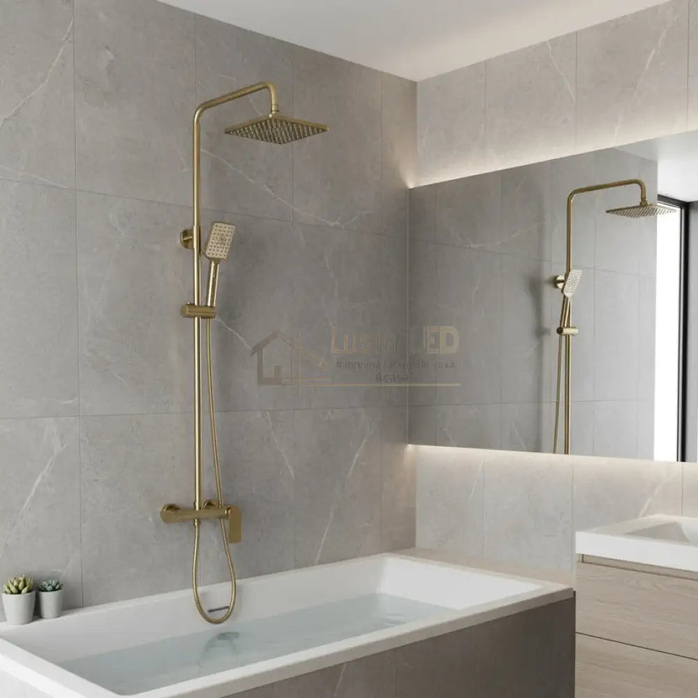 Coloana de Dus Auriu Mat 3 Functii