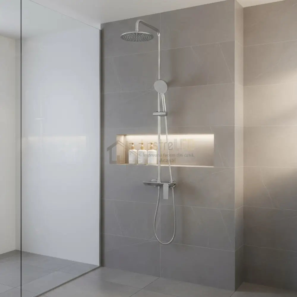 Coloana de Dus Crom Lucios 3 Functii