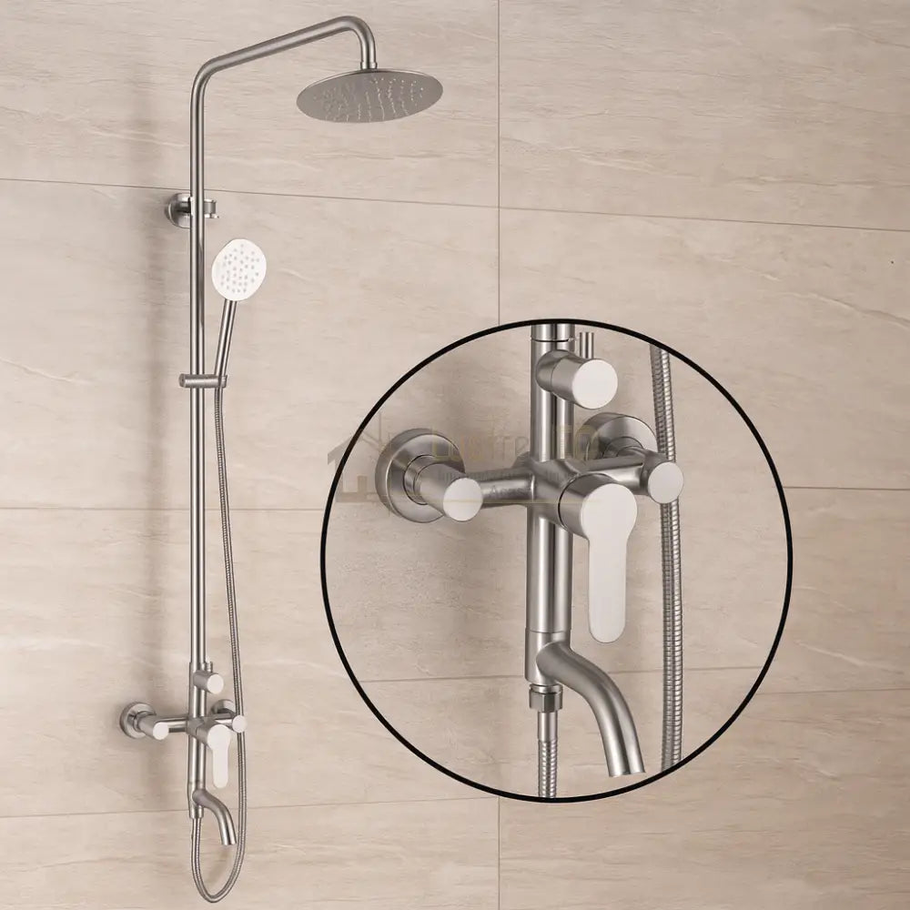 Coloana de Dus Inox Satinat Design Minimalist
