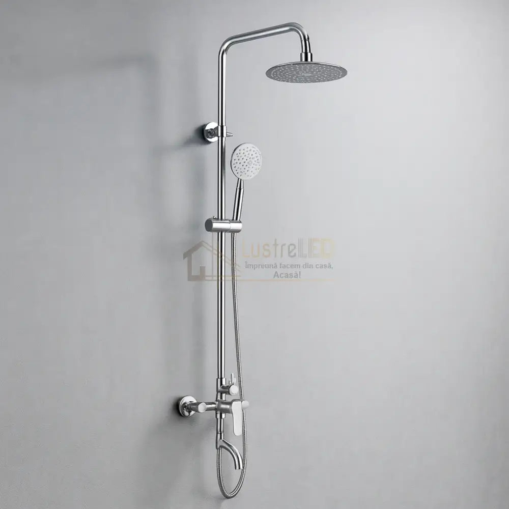 Coloana de Dus Inox Satinat Design Minimalist