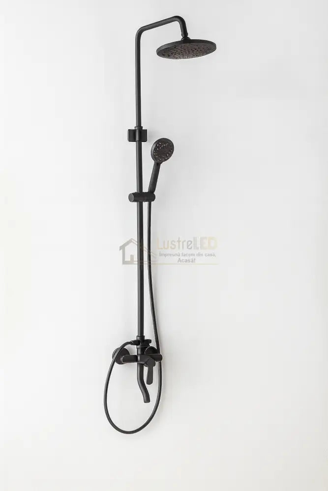 Coloana de Dus Negru Mat Design Modern