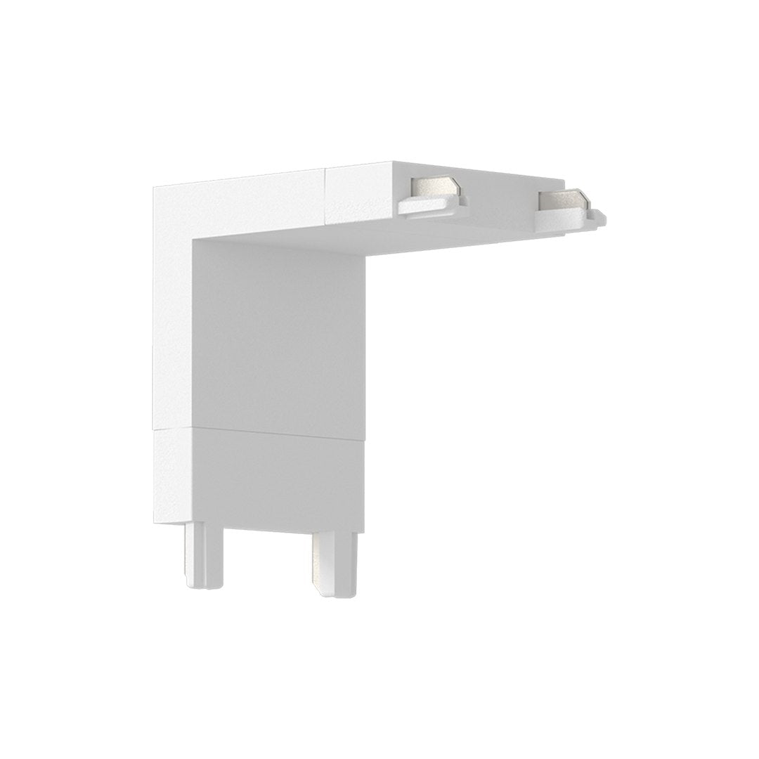 Conector L Inferior Premium White pentru Sina Magnetica Hyper