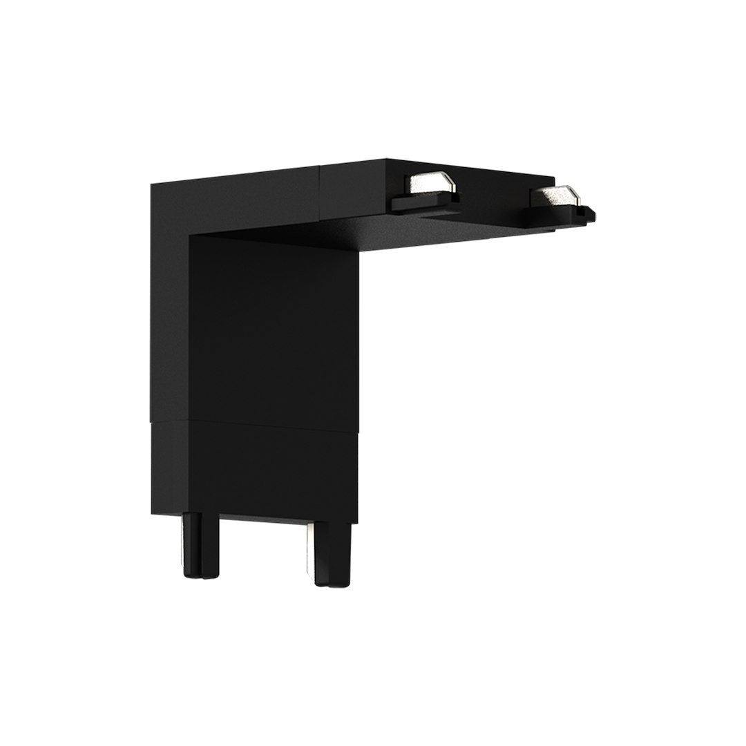 Conector L Inferior Premium Black pentru Sina Magnetica Hyper