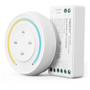 Controller Banda LED CCT 12A 12V cu Telecomanda Rotunda