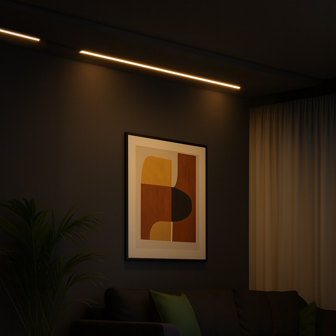 Spot LED Magnetic Liniar Premium Hyper Black 30W | 91.5CM | 24V | 3 Tipuri de Lumina