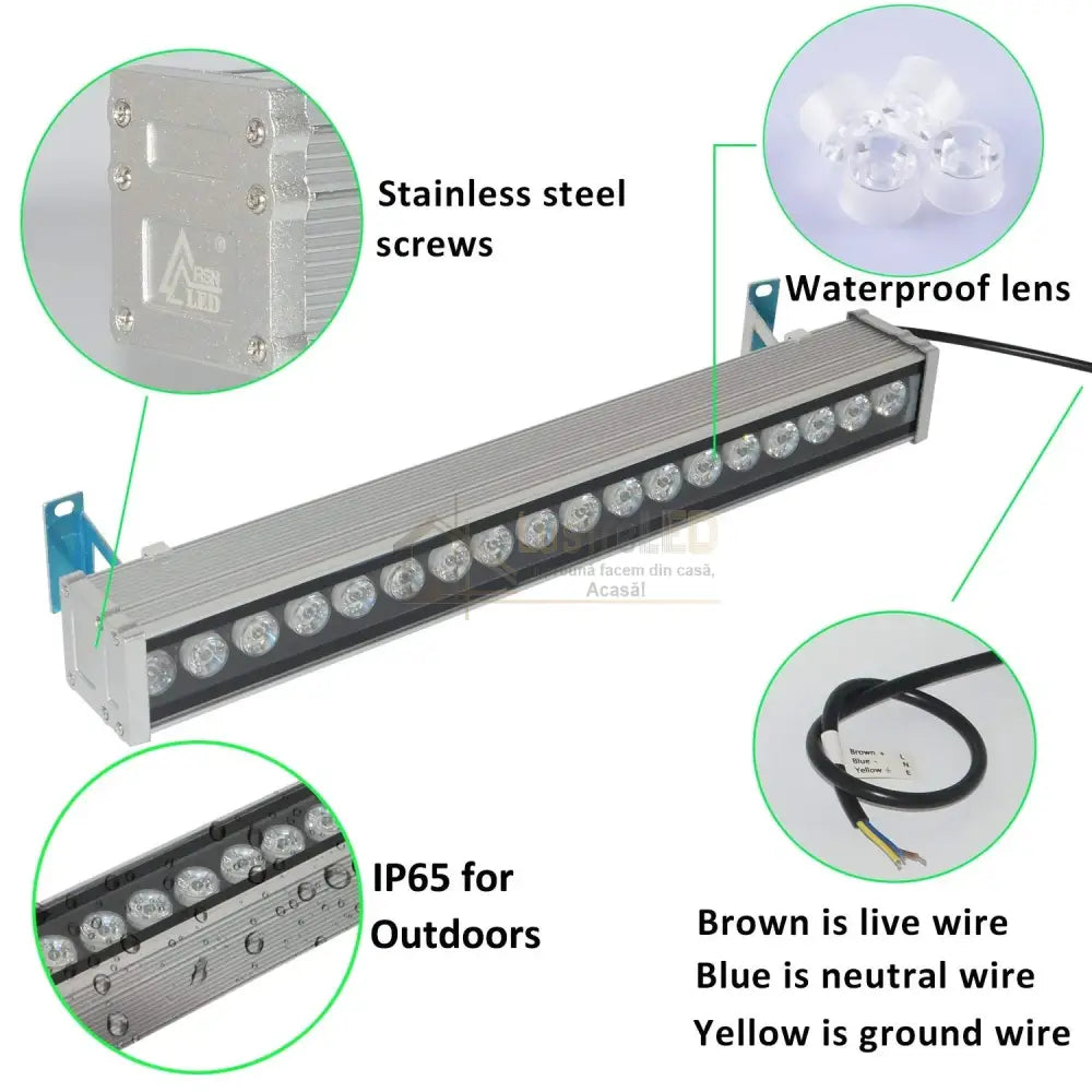Corp Iluminat Led Arhitectural 18W 50Cm Ip65