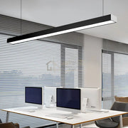 Corp Iluminat Led Liniar 54W 120Cm Suspendat/Aplicat Negru Lighting