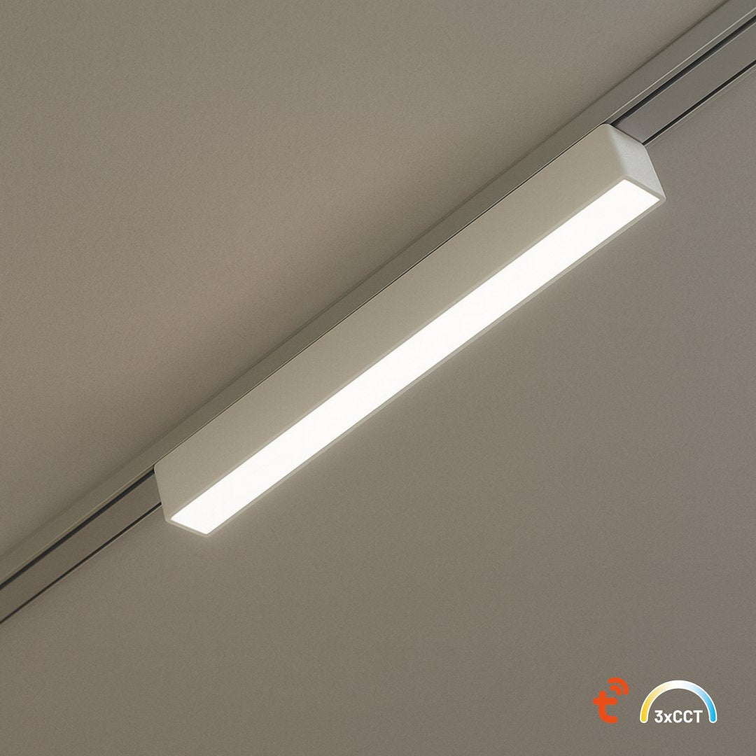 Spot LED Magnetic Liniar Premium Hyper White 10W | 23CM | 48V | 3 Tipuri de Lumina