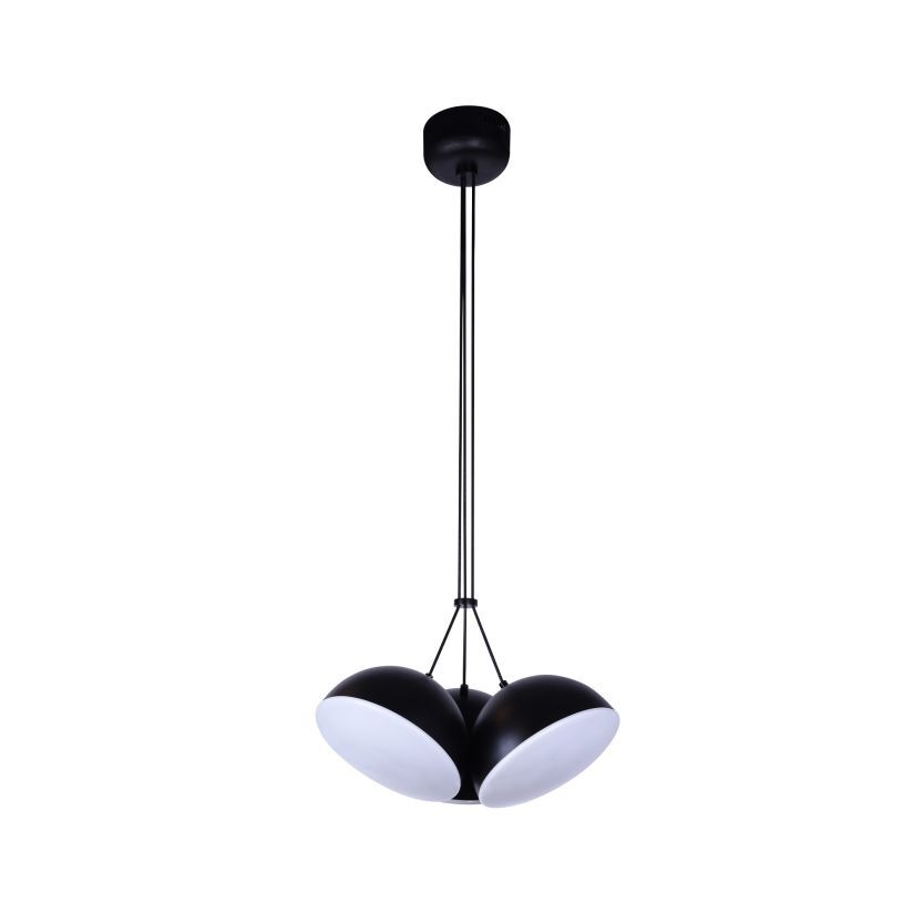 Pendul LED CROWD Unique 60W Black Echivalent 200W