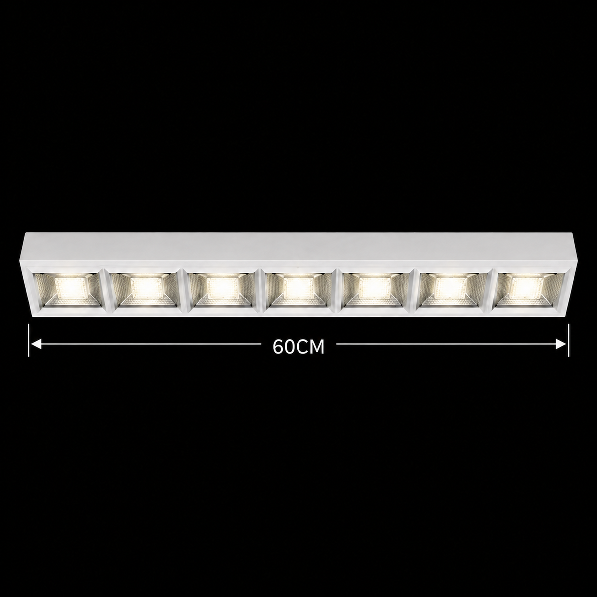 Corp Liniar LED Interconectabil Alb Moura 60CM | 30W | 6500K