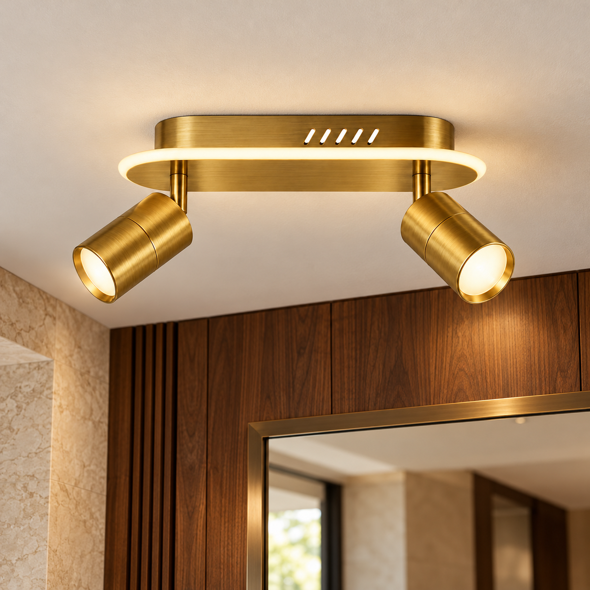 Lustra LED cu Spoturi 44W NOIR GLOW Echivalent 200W