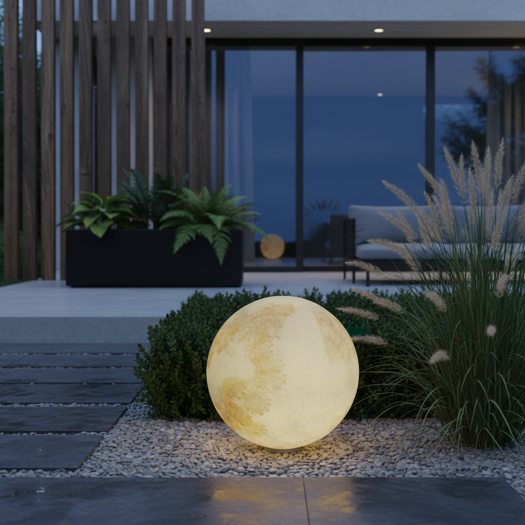 Glob Abajur Mat Exterior MOONGLOW 40CM