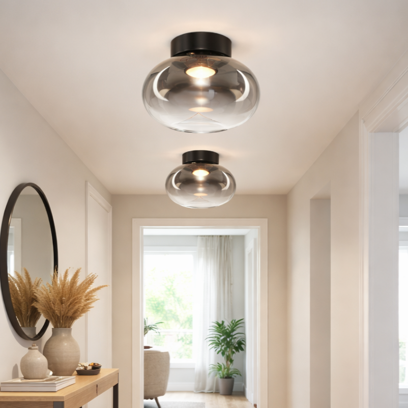 Lustra LED Vaso Smoked Premium