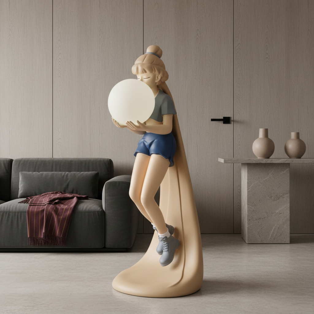 Statueta Decorativa Fairy Tale 95CM cu RGB Touch