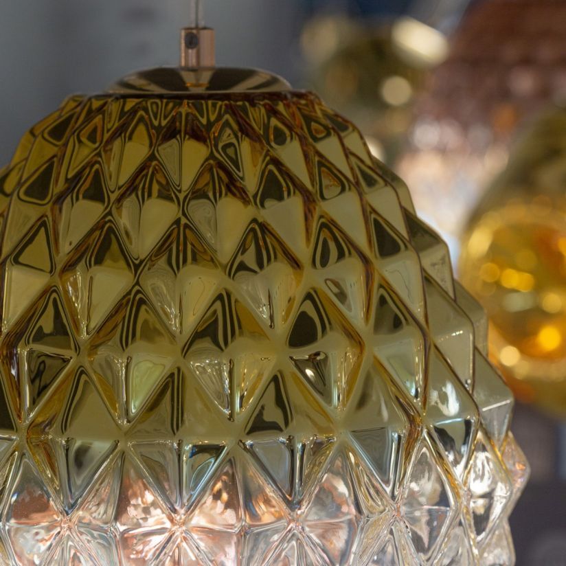 Pendul DIAMOND Unique 1xE27 Gold