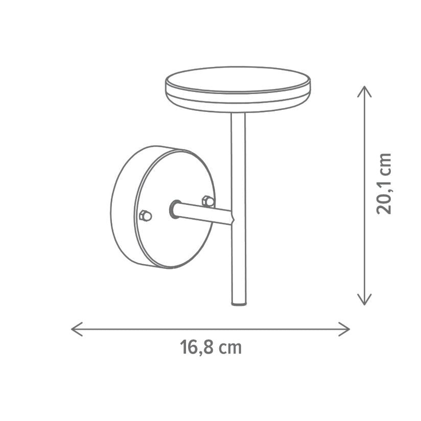 Aplica LED 6W Dover Brick Exterior Premium