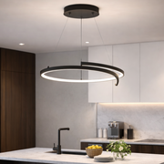 Lustra LED Suspendata Lorenzo Black Premium Echivalent 150W