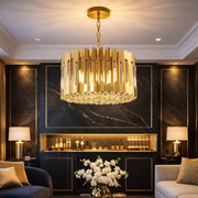 Candelabru Cristal Maxi RITZ Gold Premium ⌀54CM